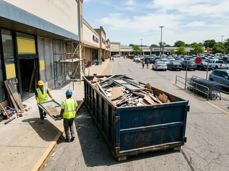 retail-store-renovation-debris-003 — frequently asked questions, Roll-off Dumpster Rentals in The Pinery, CO